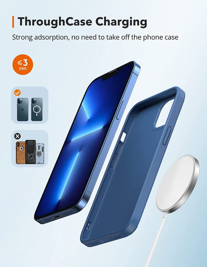 Magnetic Wireless Charger, Wireless Charging Pad Compatible with Magsafe Charger for Iphone 14/14 Pro/14 Plus/14 Pro Max/Iphone 13/13 Mini/13 Pro/13 Pro Max,Airpods,Mag Charger - Sliver - NovaGadget