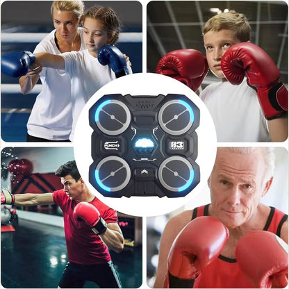 Music Boxing Machine Bluetooth - Compatible Music Boxing Machine Children'S Music Boxing Machine Smart Boxing Machine Wall Mounted - NovaGadget