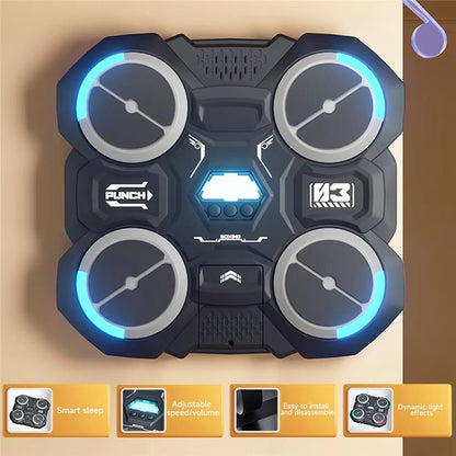 Music Boxing Machine Bluetooth - Compatible Music Boxing Machine Children'S Music Boxing Machine Smart Boxing Machine Wall Mounted - NovaGadget
