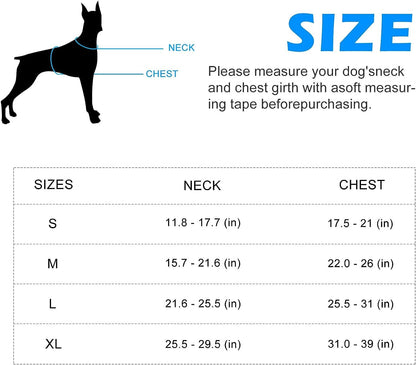 No Pull Dog Harness, Light up Dog Harness There Are 3 Light Modes with Control Handle and Reflective Strap, Adjustable Breathable Dog Vest Suitable for Small, Medium, Large Dogs(S) - NovaGadget