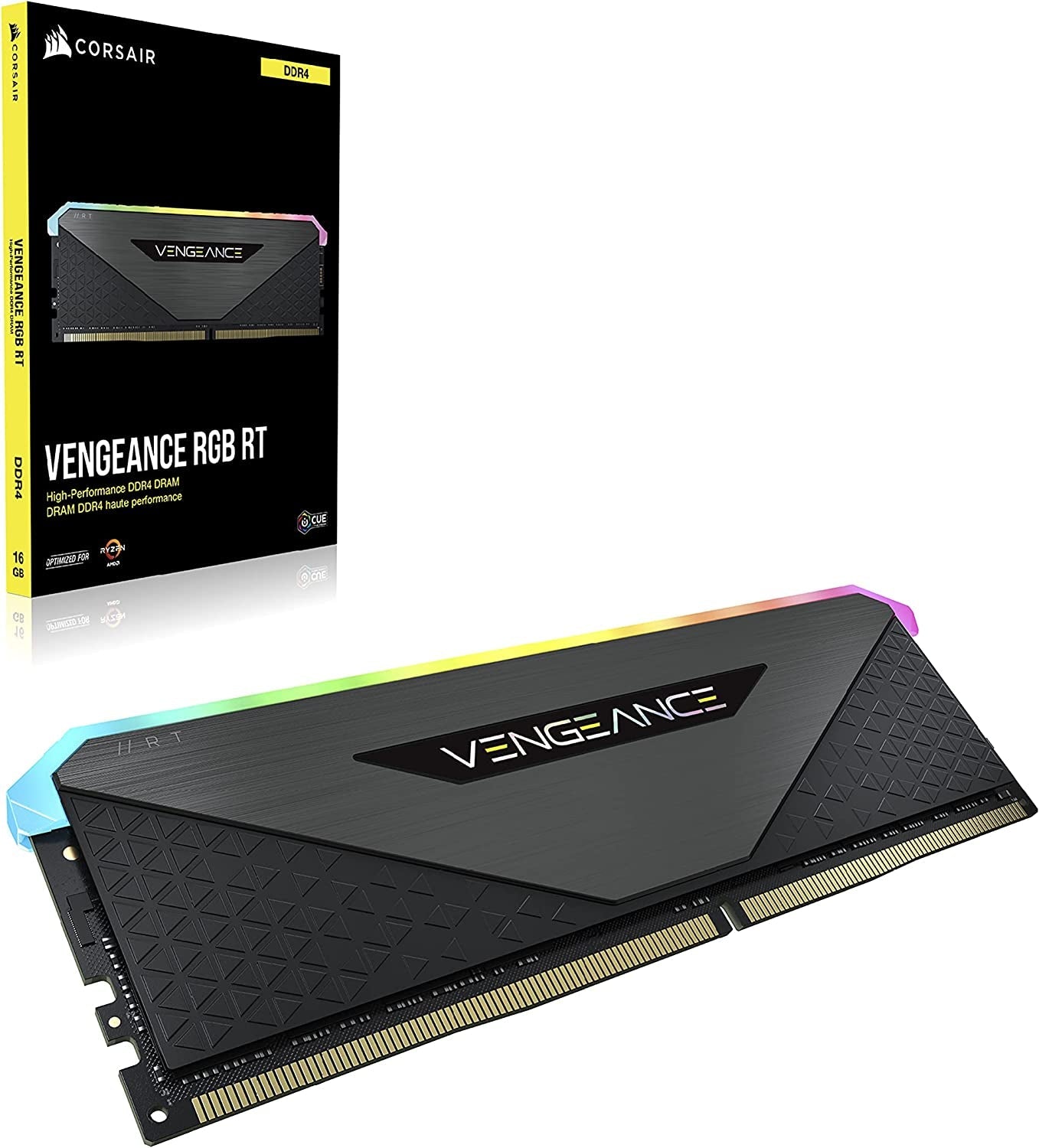 Vengeance RGB RT 32GB (2X16Gb) DDR4 3600 (PC4 - 28800) C18 1.35V Desktop Memory - NovaGadget